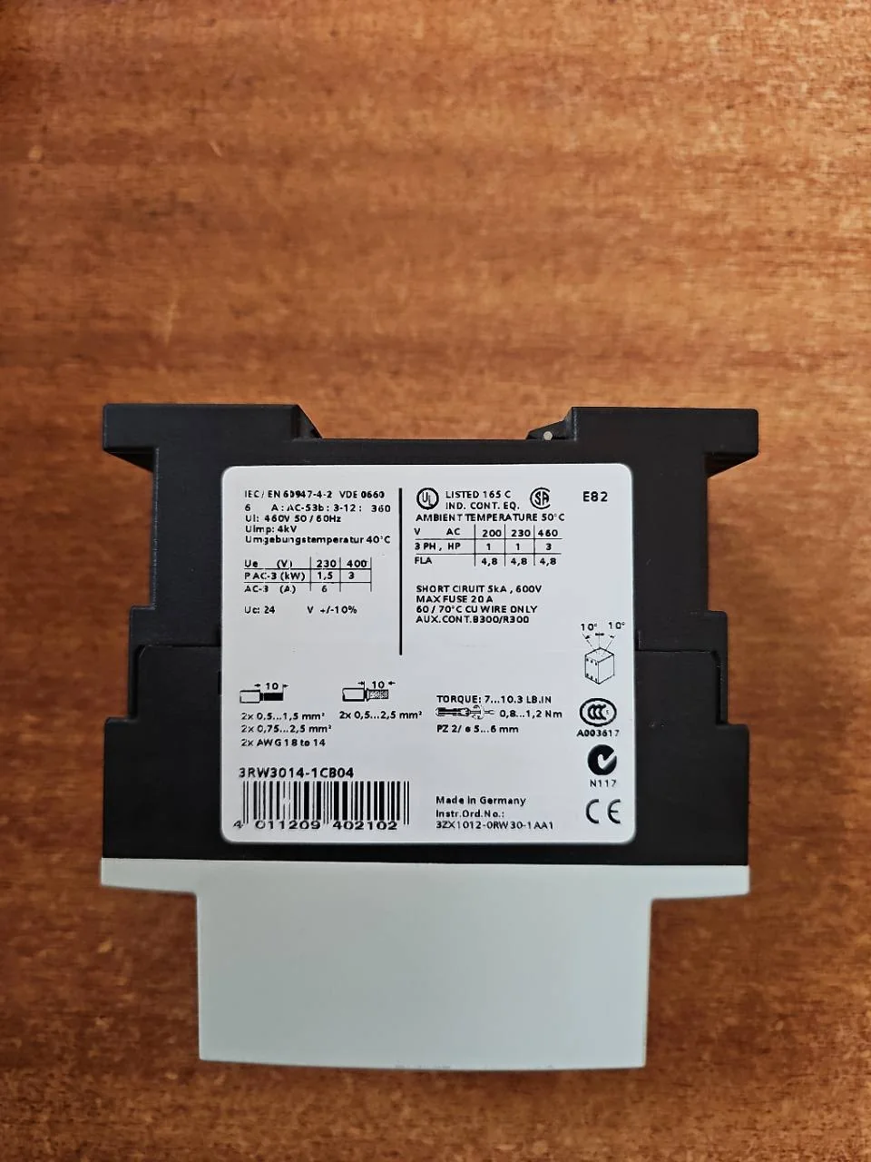 3RW3014-1CB04 2